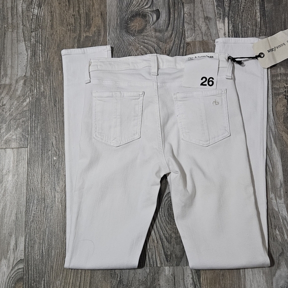 Rag and Bone bright white skinny jeans size 26 - Picture 2 of 15